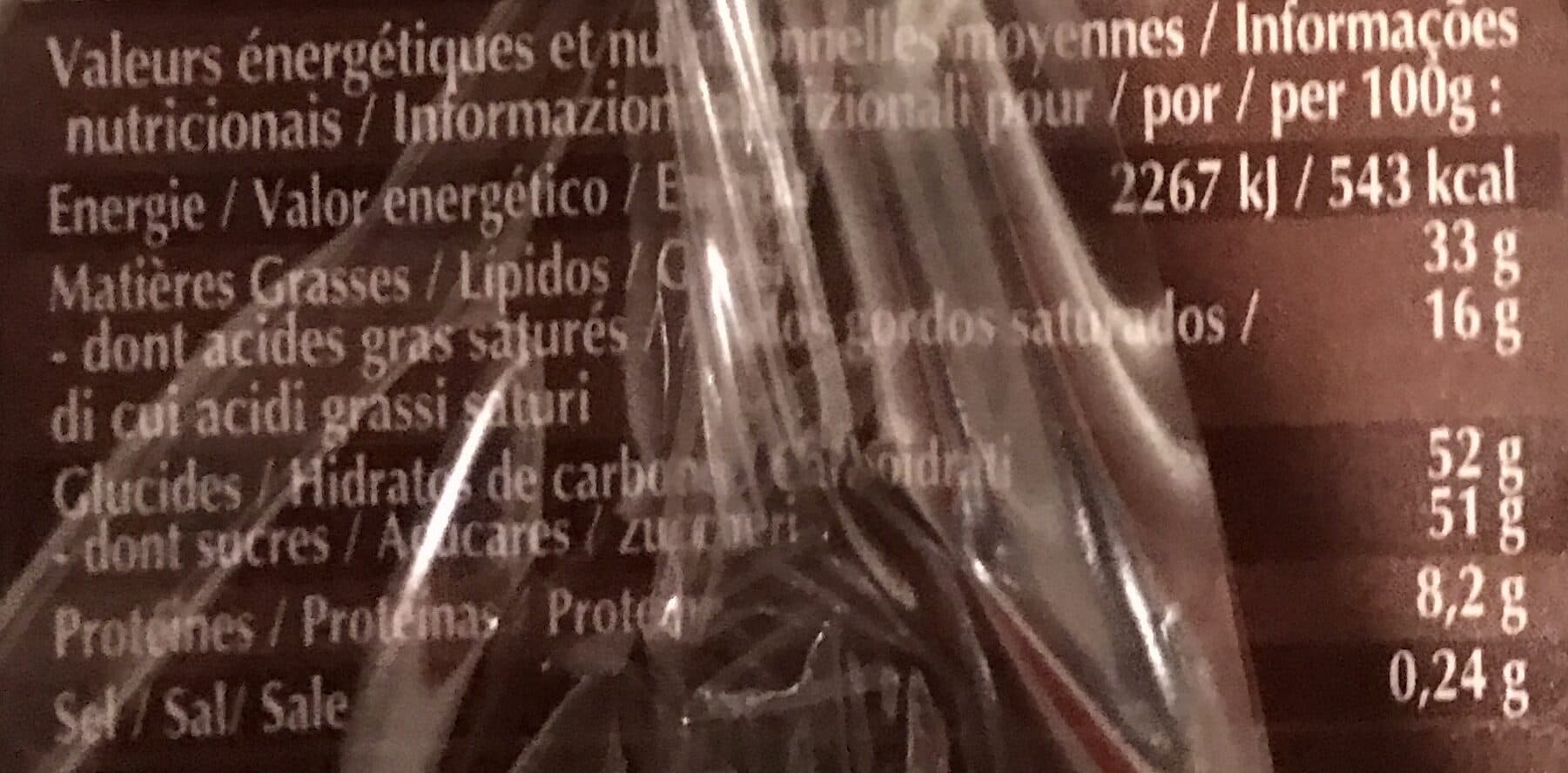 Prado Lait noisettes brisées packshot