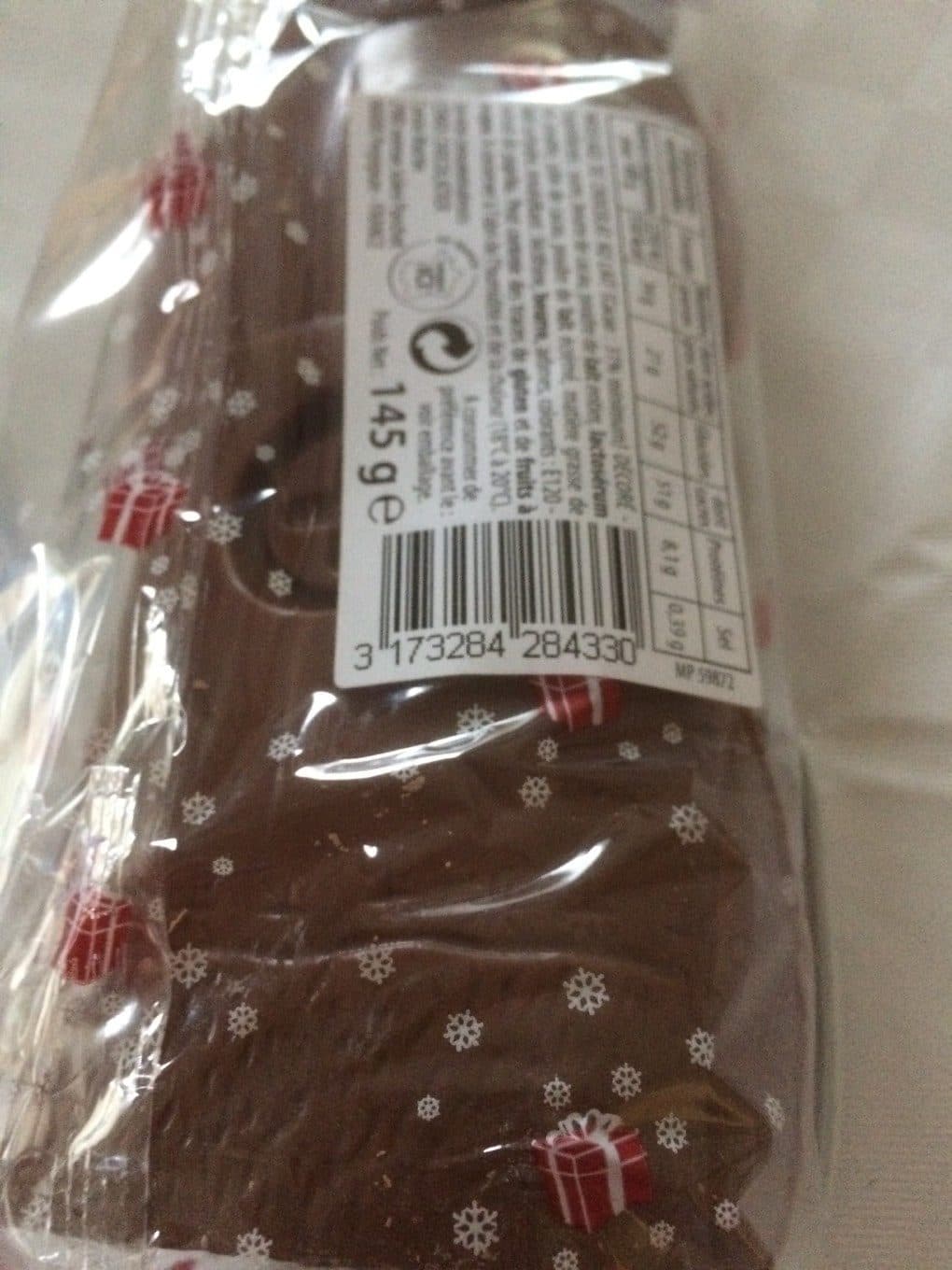 Cémoi Moulage de chocolat au lait décoré packshot