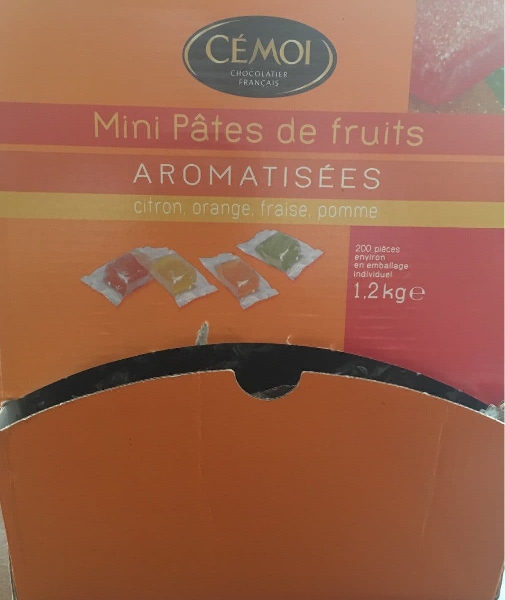 Cémoi Assortiment De Pâtes De Fruits packshot