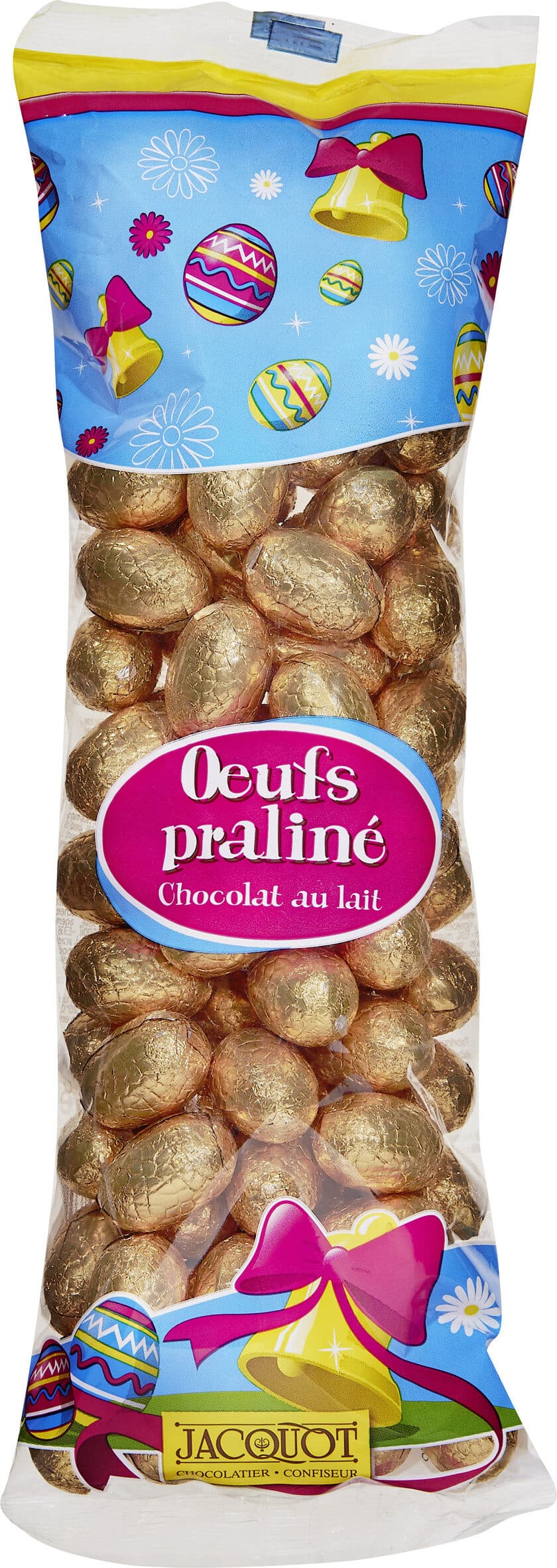 Jacquot Œufs praliné chocolat au lait packshot