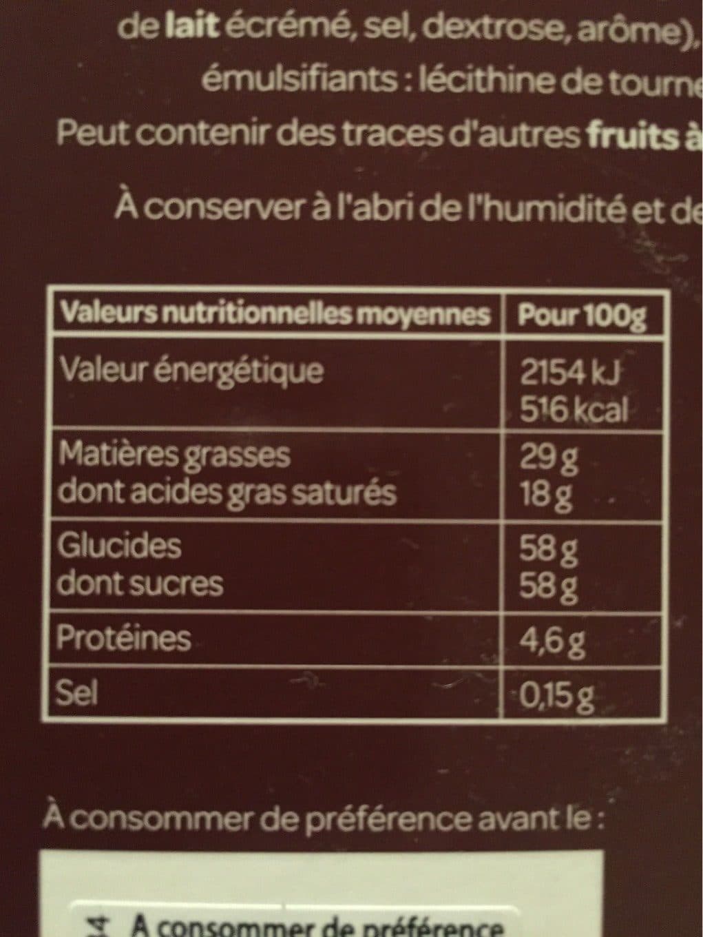 Cémoi Bonbons œuf praliné caramel Cémoi packshot