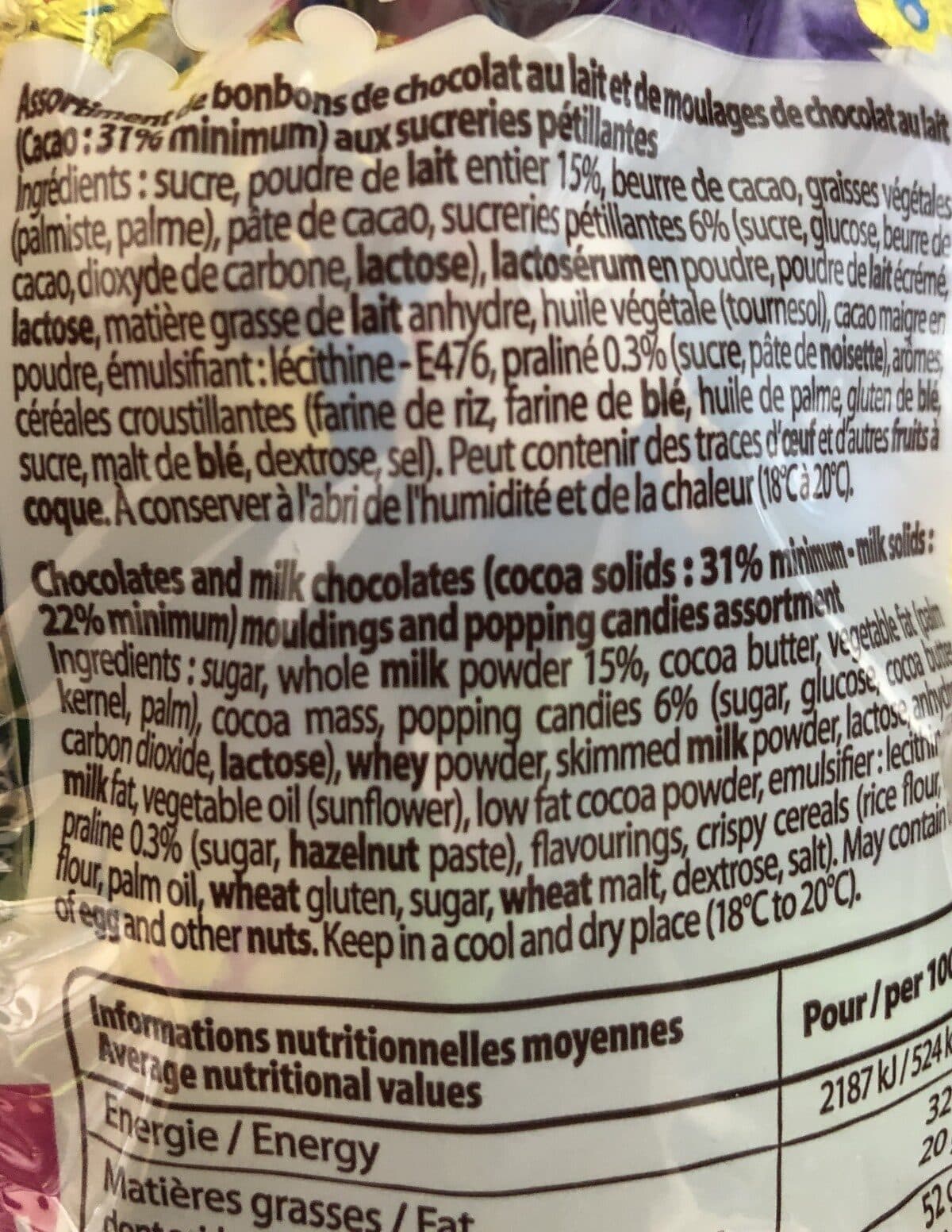 Cémoi Oeufs chocolat au lait packshot