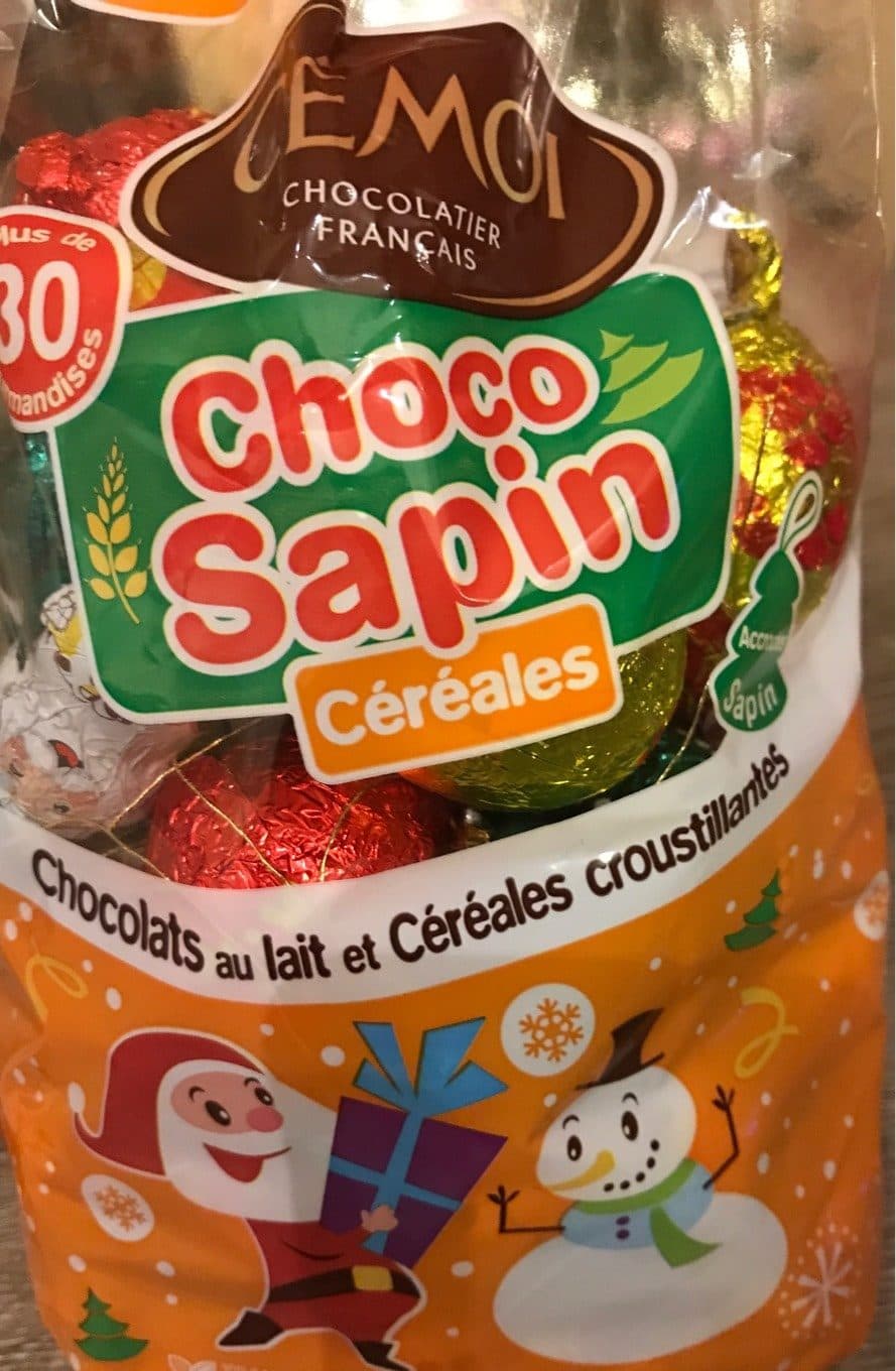Cémoi Choco Sapin Céréales packshot