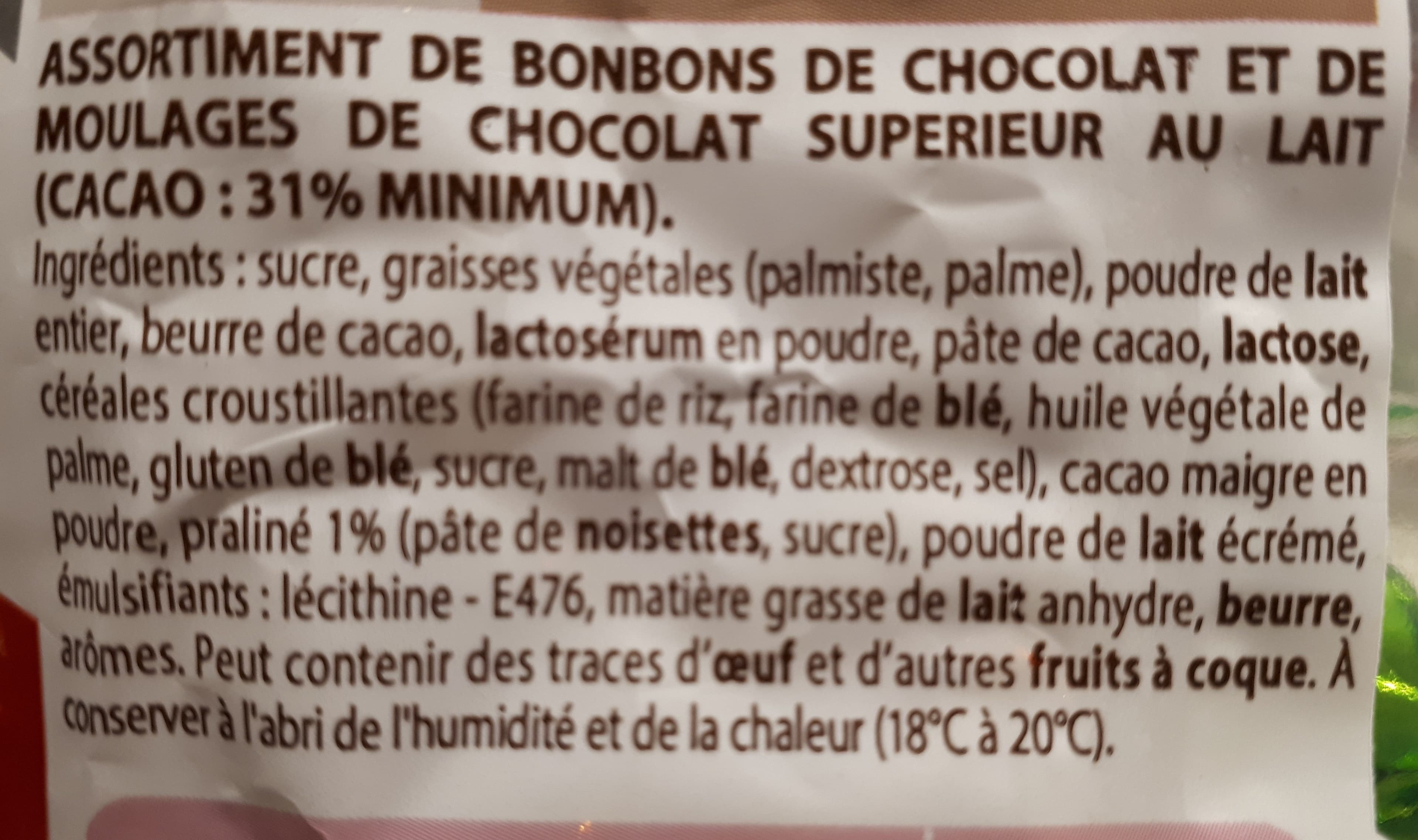 Cémoi Chocolats Fête Cémoi, Sachet packshot