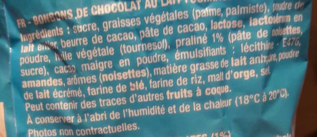 Jacquot Boules Praliné Chocolat au Lait packshot