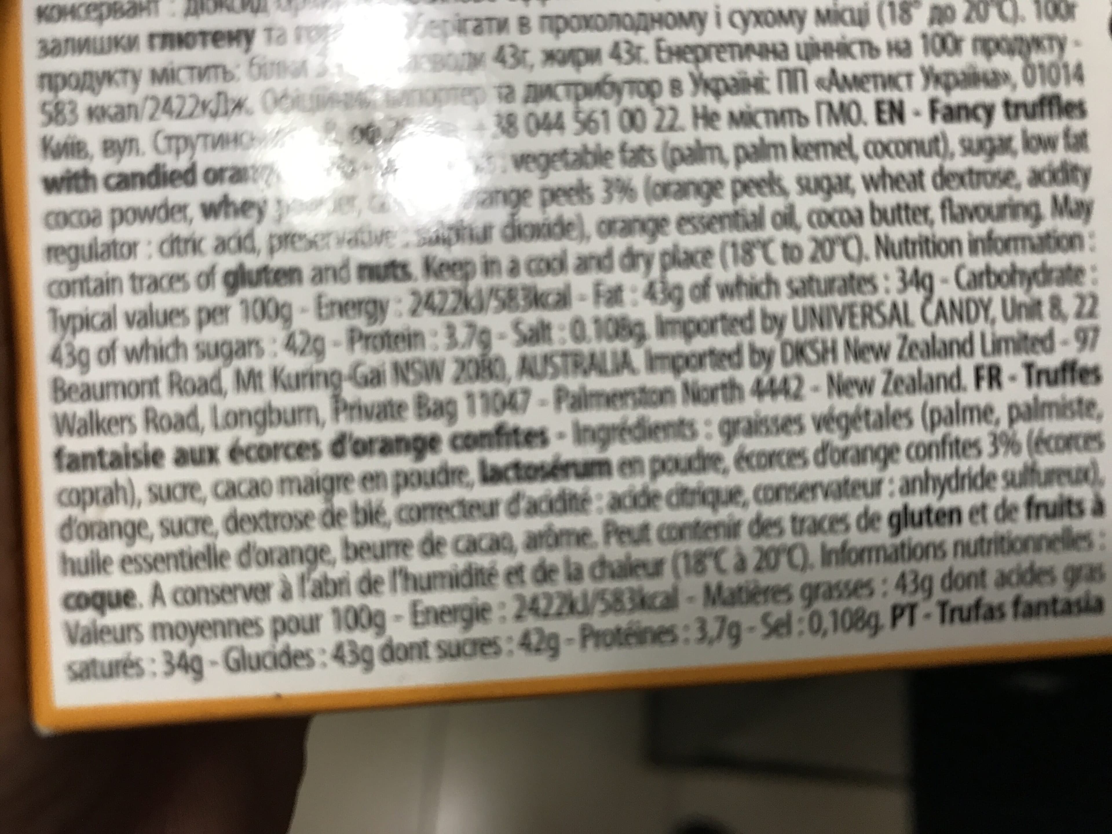 Cemoi Truffes fantaisie packshot