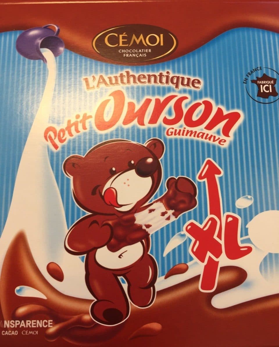 Cémoi Petit ourson guimauve xl packshot