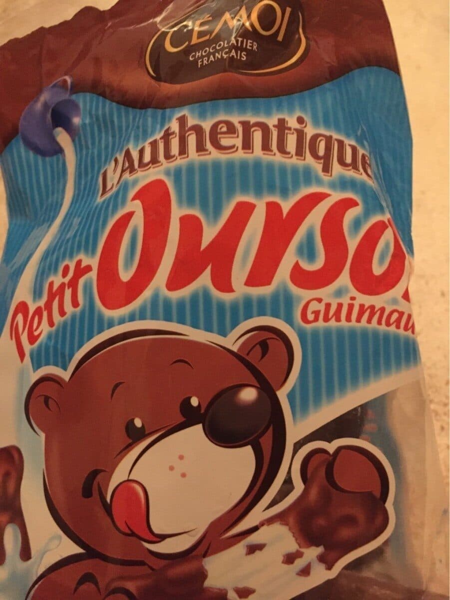 Cémoi L'authentique petit ourson guimauve packshot