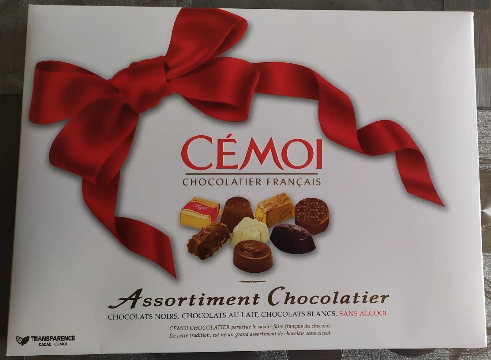 Cemoi Assortiment Chocolatier sans alcool packshot