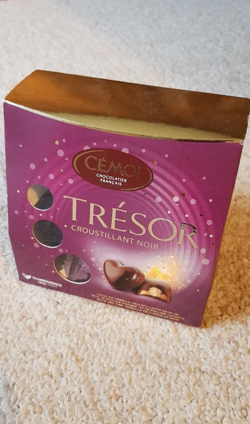 Cémoi Trésor croustillant noir packshot