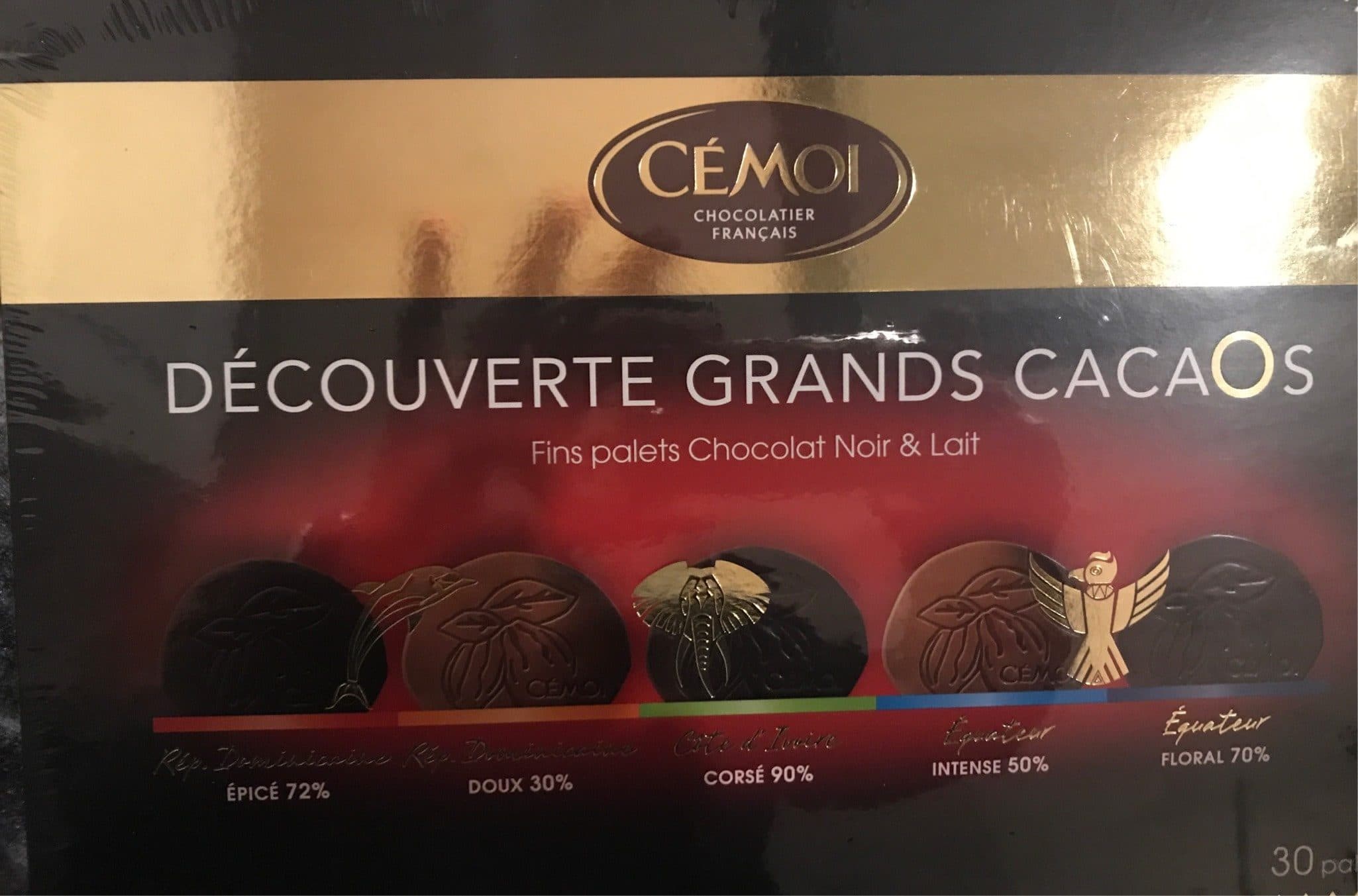 Cémoi Decouverte grands cacaos packshot