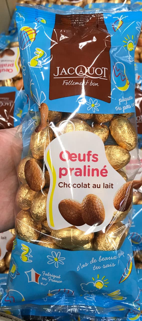 Jacquot Œufs Praliné Chocolat au Lait packshot
