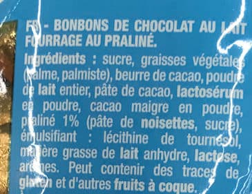 Jacquot Œufs Praliné Chocolat au Lait packshot