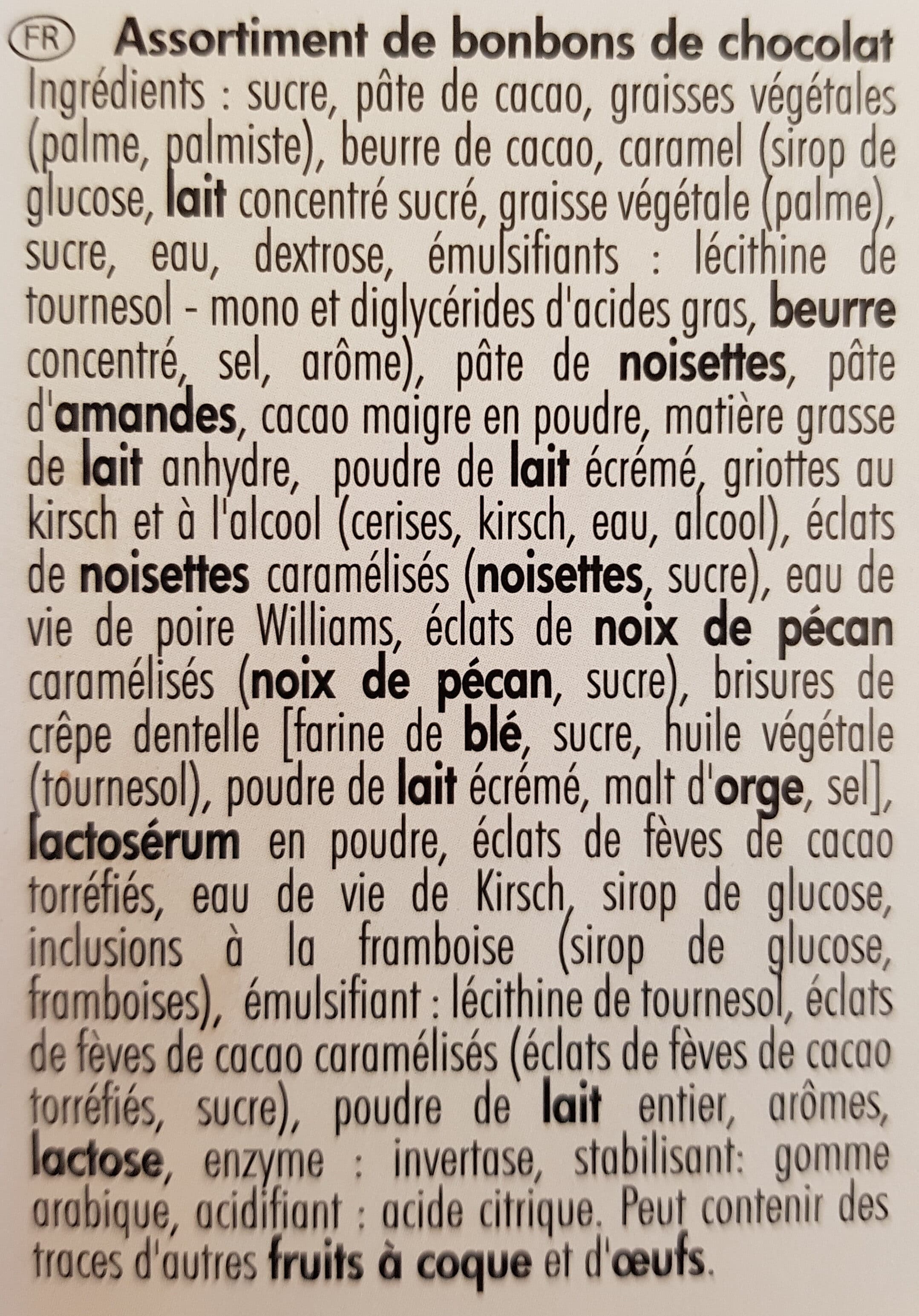 Cémoi Cheverny - Assortiment de chocolats noirs packshot
