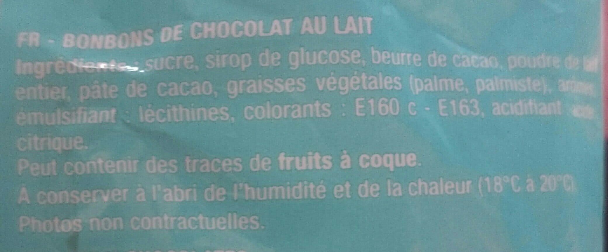 Jacquet Boules de chocolat au lait fourrees creme JACQUOT packshot