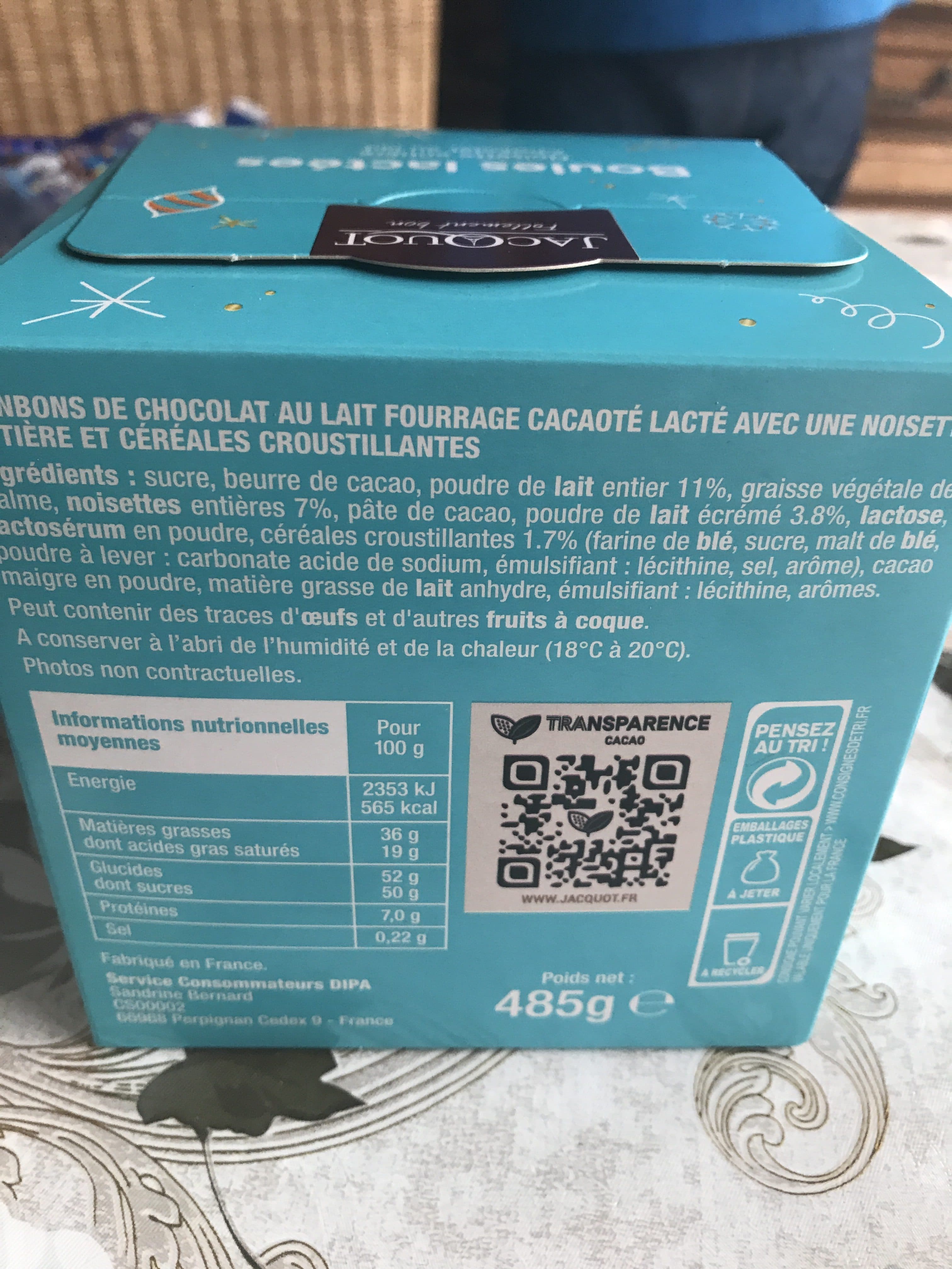 Lactee Boules packshot