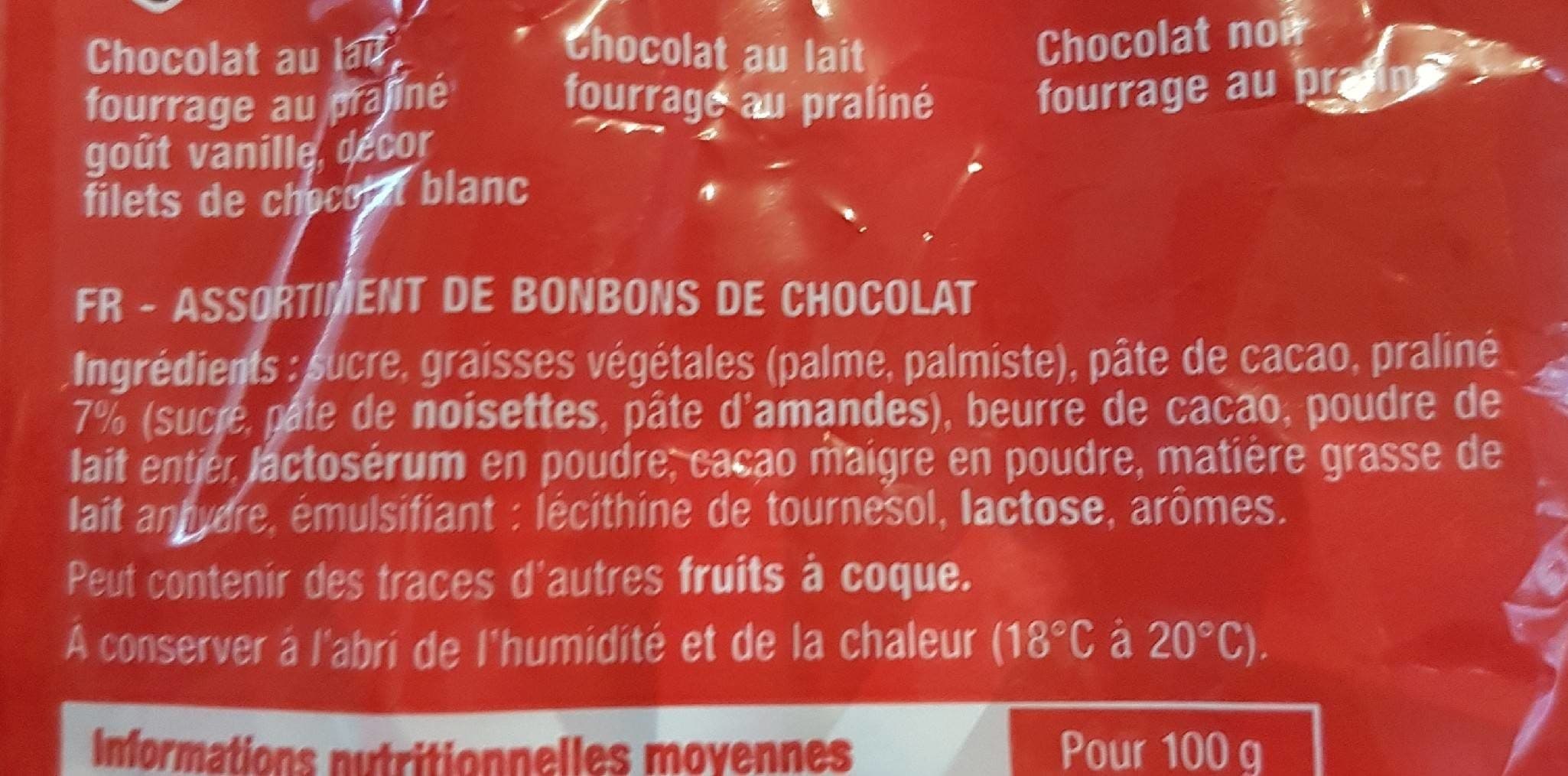 Jacquot Papillotes fourrage au praliné packshot