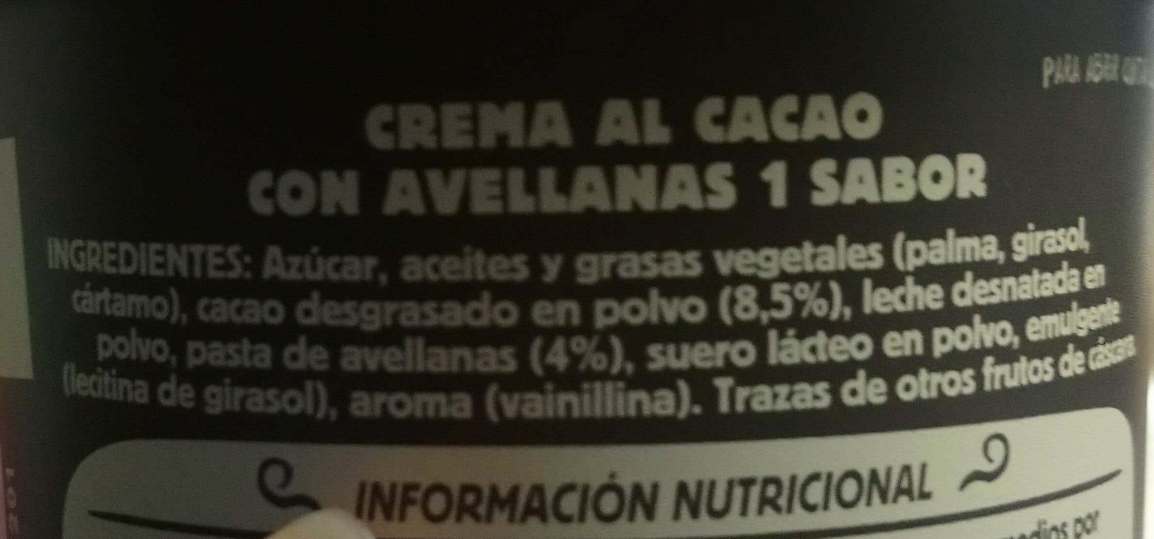 Caobon Crema Al Cacao packshot