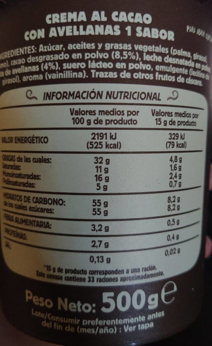 Caobon Crema Al Cacao packshot