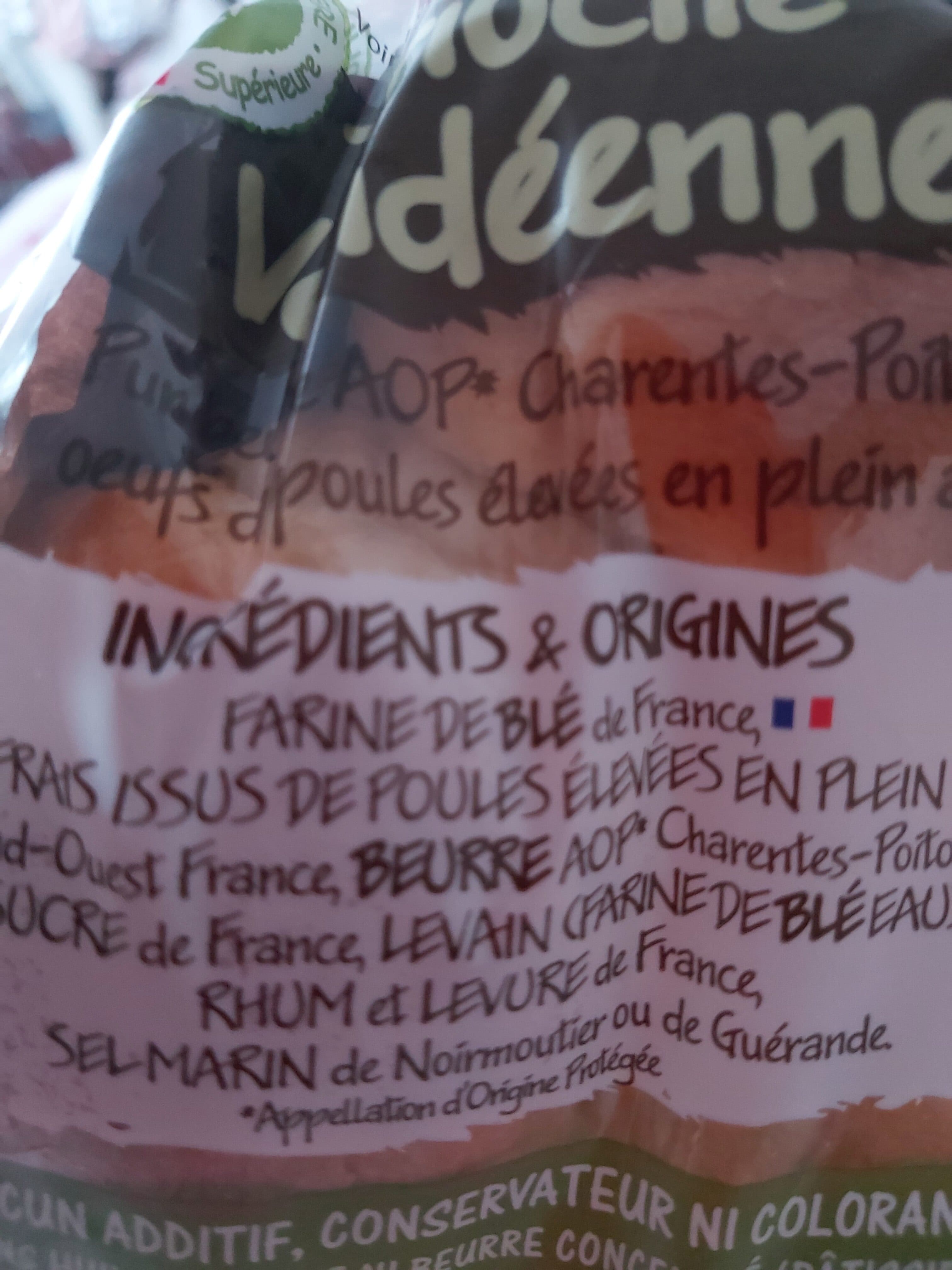 Brioches et Viennoiseries Thomas Brioche Vendéenne Pur Beurre packshot