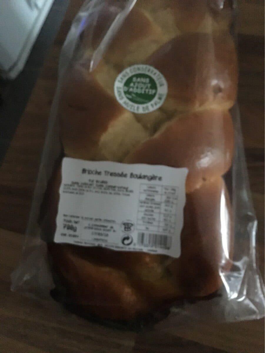 Open Food Facts Brioche tressée boulangère packshot