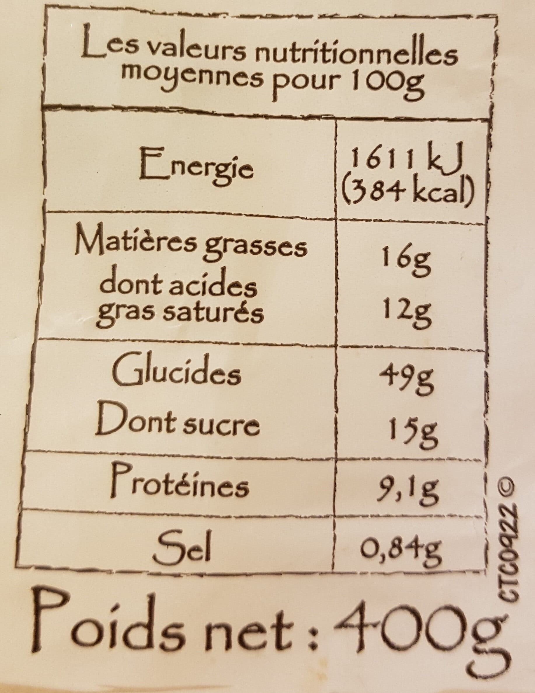 Sans marque Brioche Vendéenne packshot