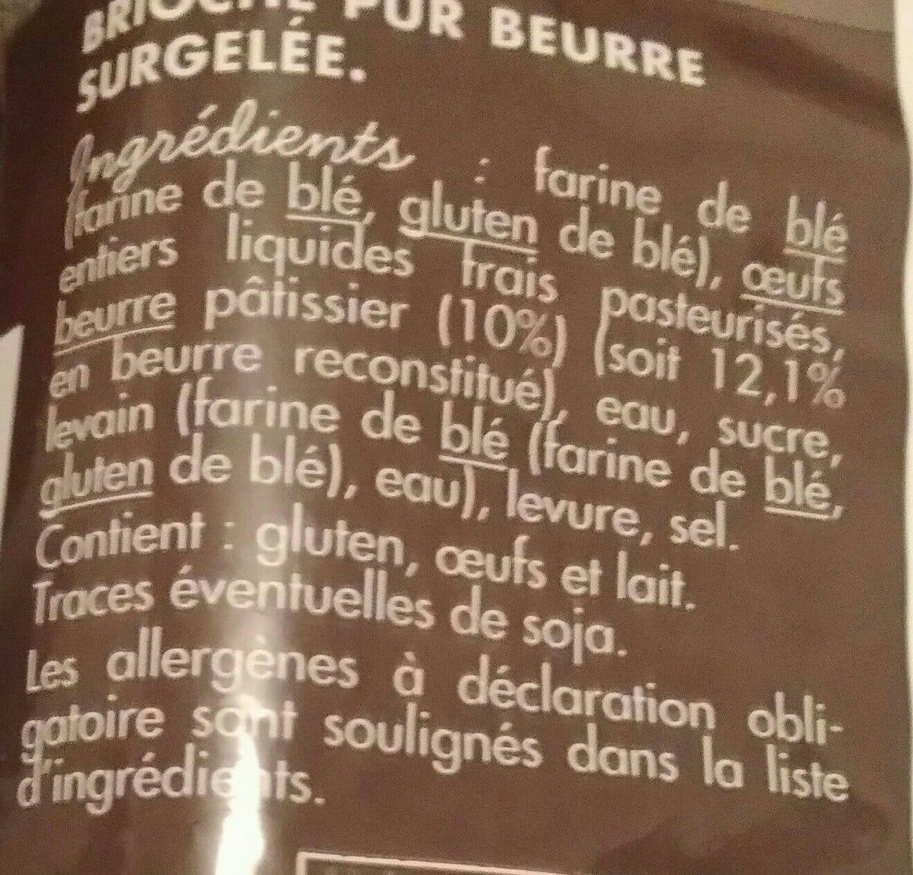 Toupargel Brioche pur beurre packshot