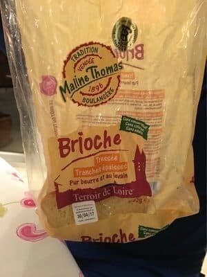 Maline Thomas Brioche tressée pur beurre et au levain packshot