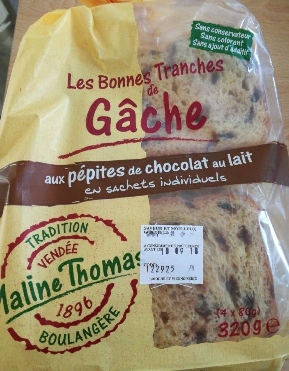 Maline thomas Les bonnes tranches de gâche packshot