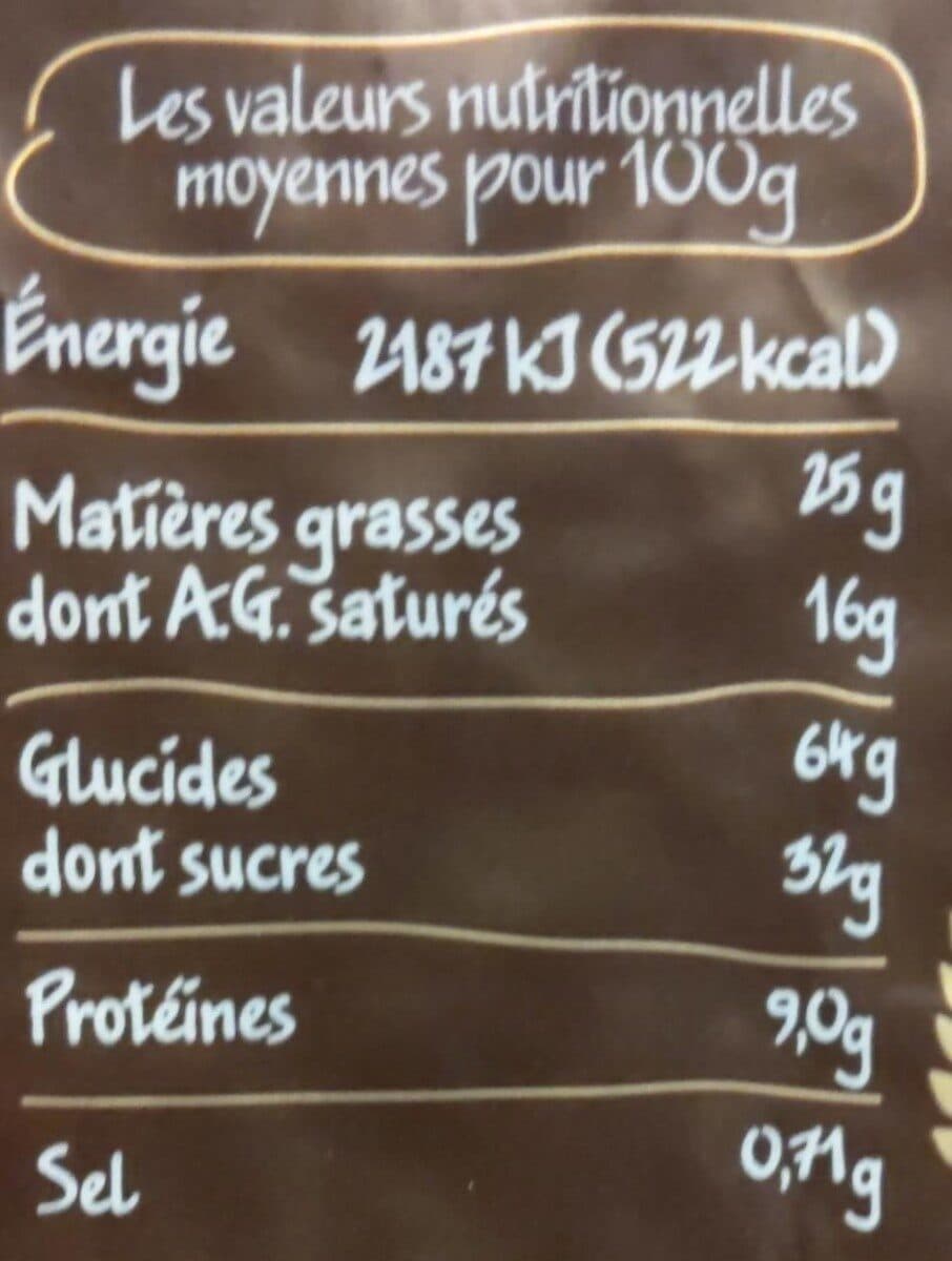 Brioches & Viennoiseries Thomas Gâche éclats chocolat noir packshot