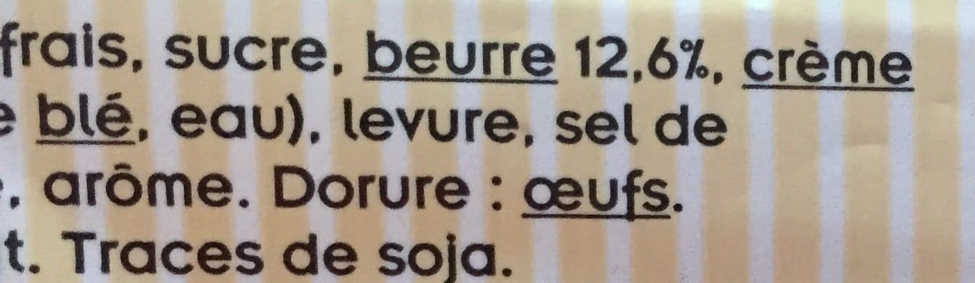 Brioches Thomas Gâche pur beurre et à la crème fraîche packshot