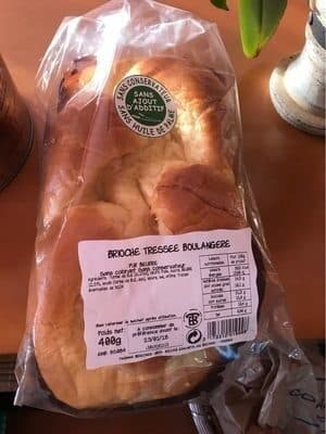 Thomas Brioches Brioche tréssée boulangère packshot