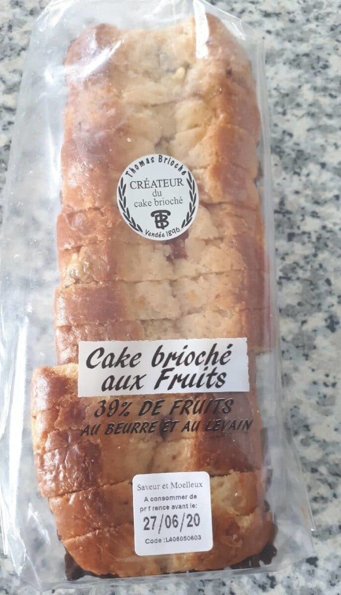 Brioches Et Viennoiseries Thomas Cake brioché aux fruits packshot