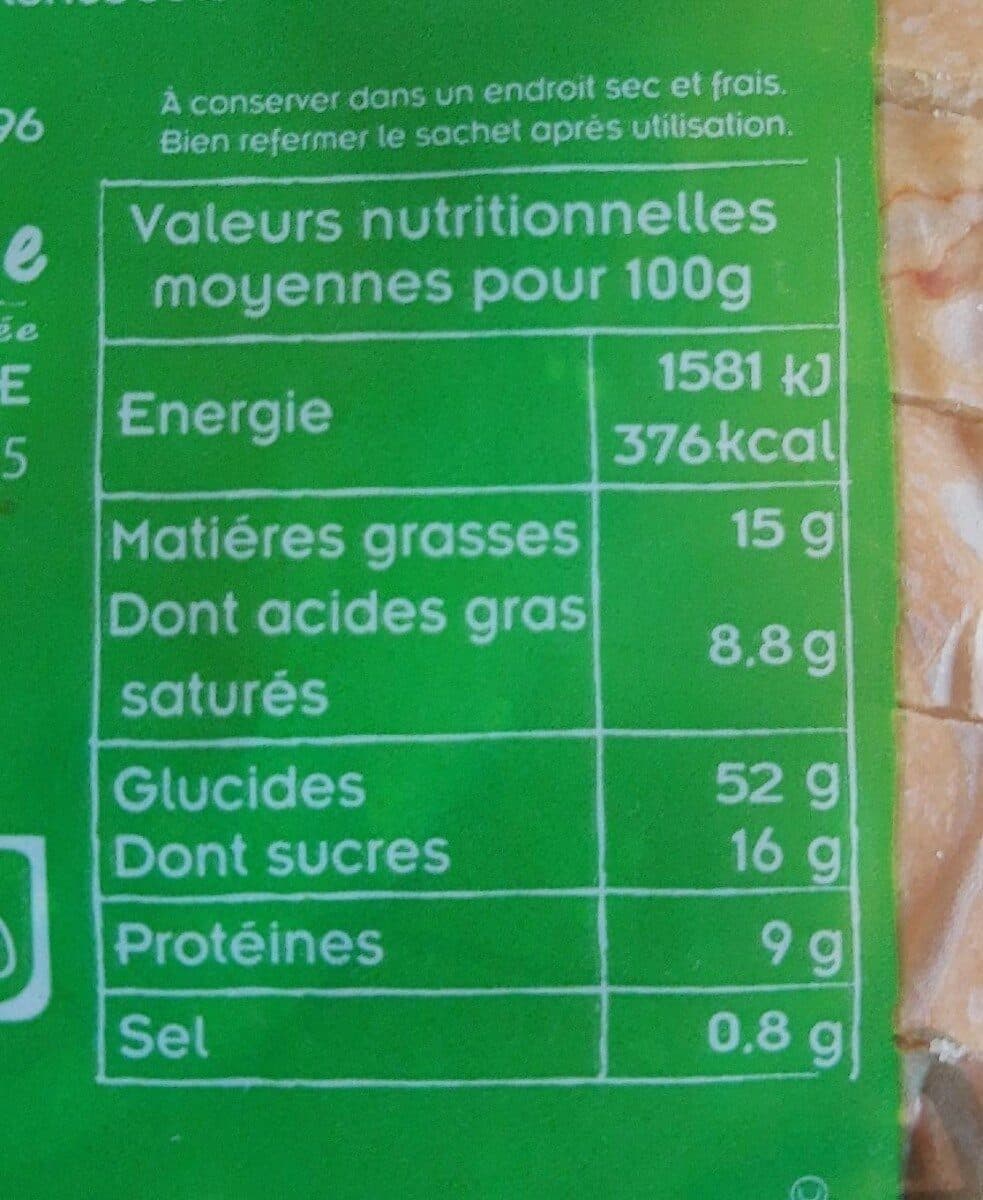 Brioches et Viennoiseries Thomas Brioche bio tranchée packshot