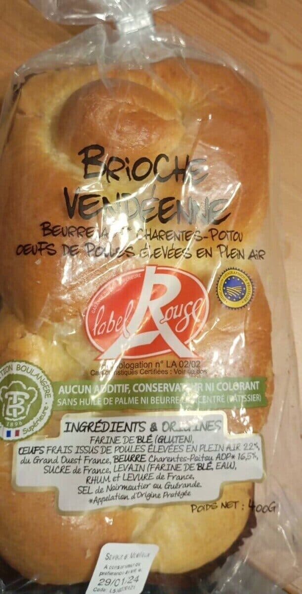 Open Food Facts Brioche vendéenne packshot