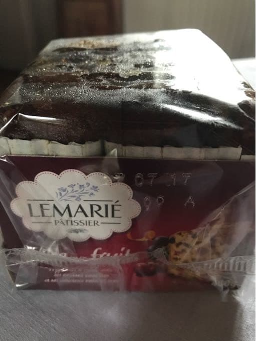 Lemarié Pâtissier Cake aux fruits en tranches packshot