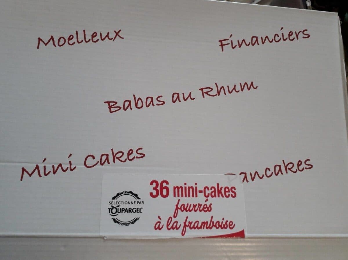 Open Food Facts Mini cakes fourrés à la framboise packshot