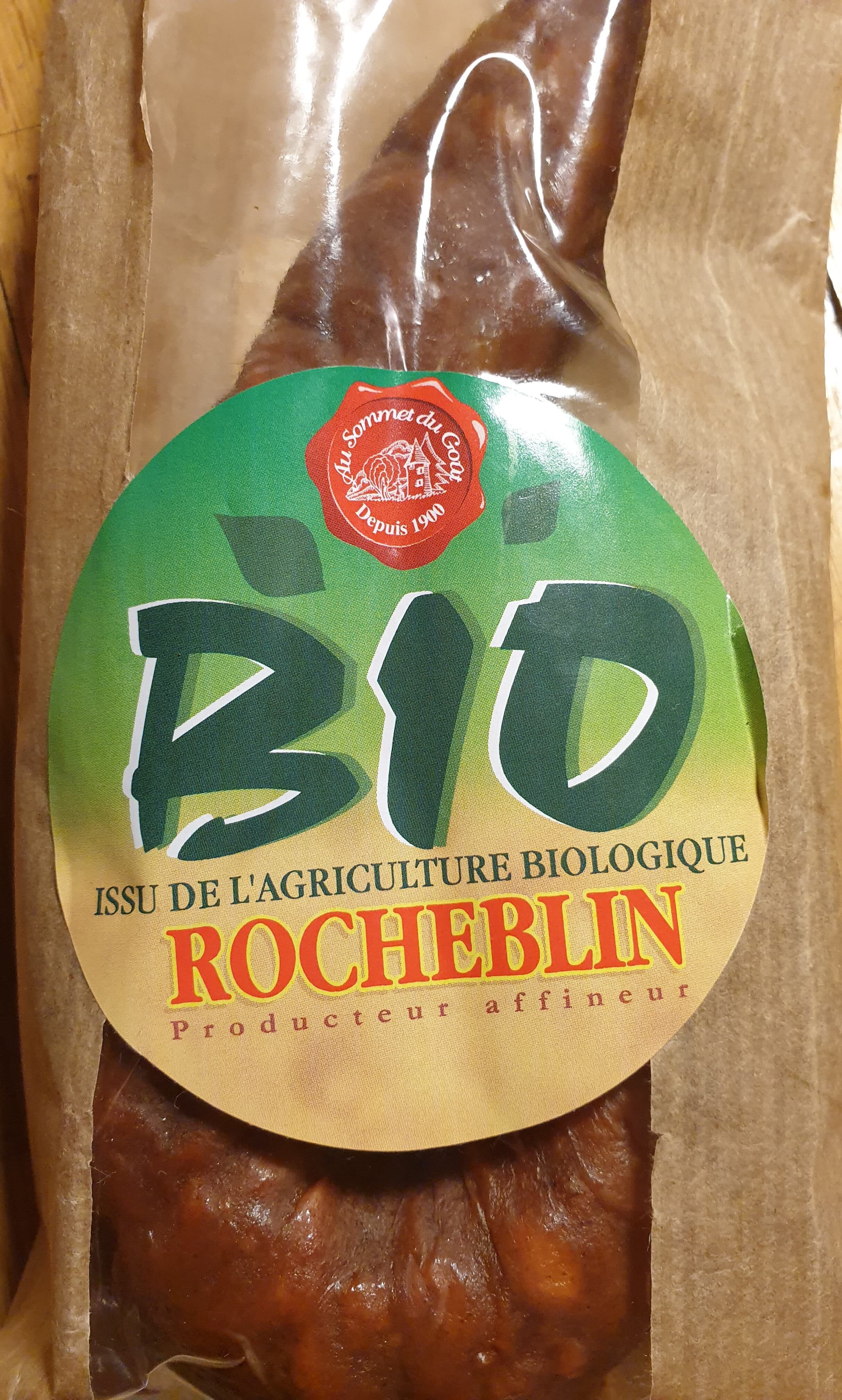Rocheblin Chorizo Bio Rocheblin packshot