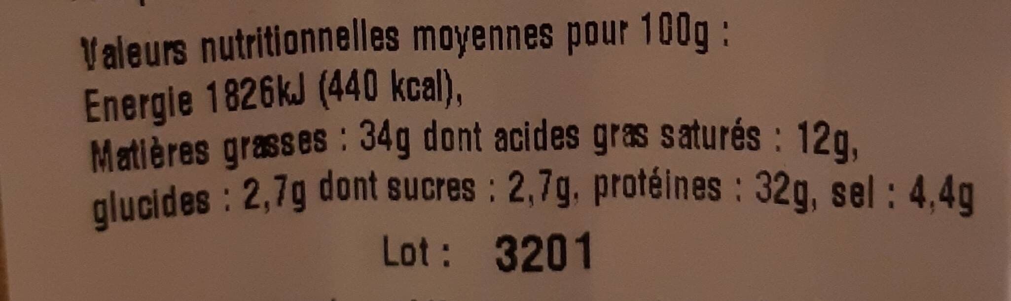 Rocheblin Chorizo Bio Rocheblin packshot