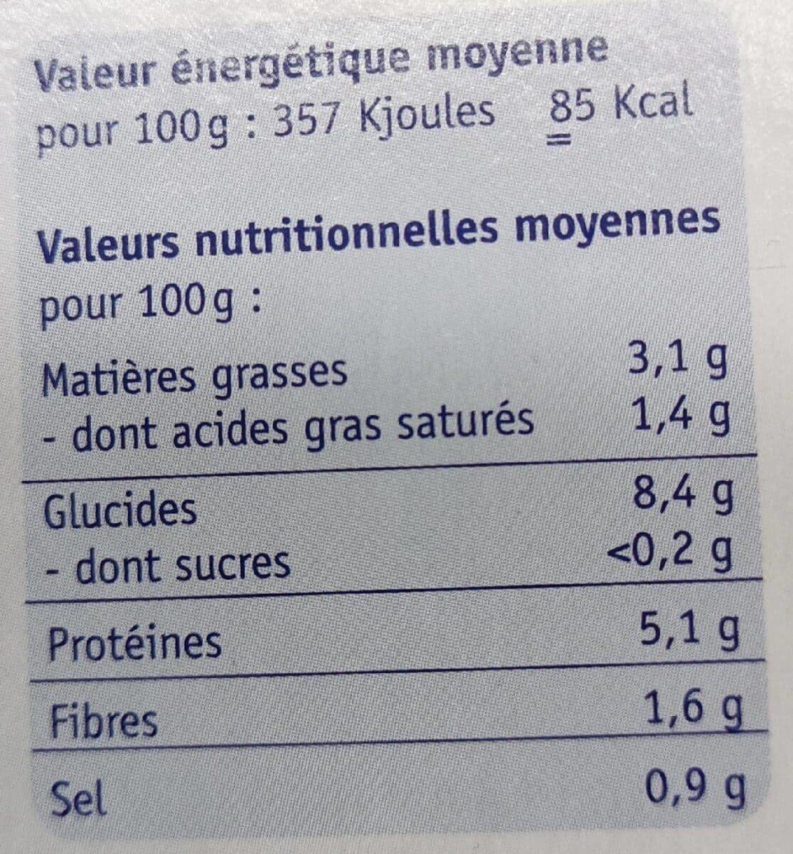 Open Food Facts Brandade de truite packshot