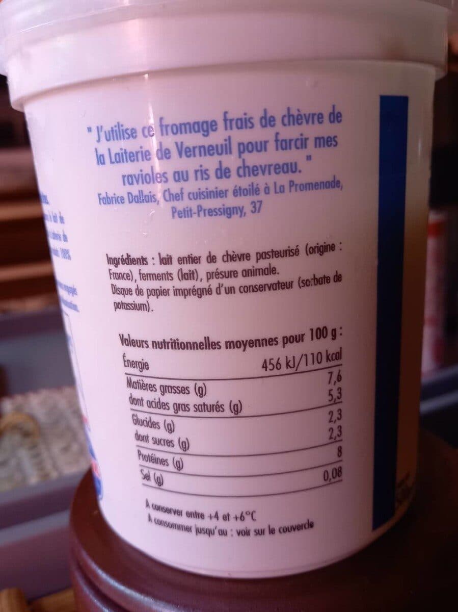 Verneuil La faisselle de chèvre packshot