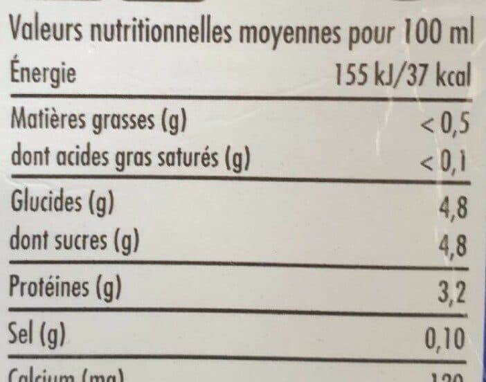 Laiterie coopérative vernueil en touraine Lait écrémé packshot