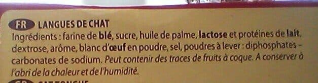 St Georges Langue de chat packshot