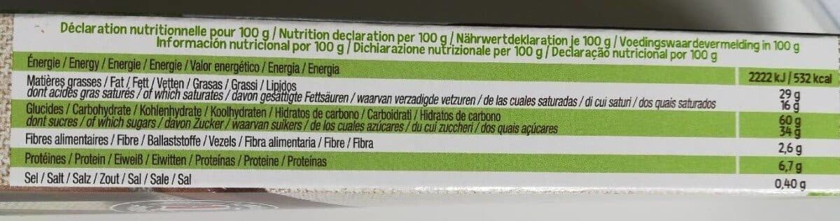 Bio Albon Bâtonnet chocolat au lait packshot