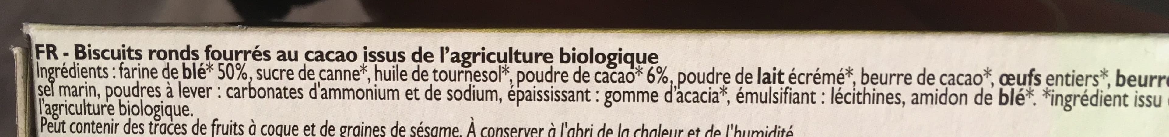 Bio Albon Fourrés cacao packshot