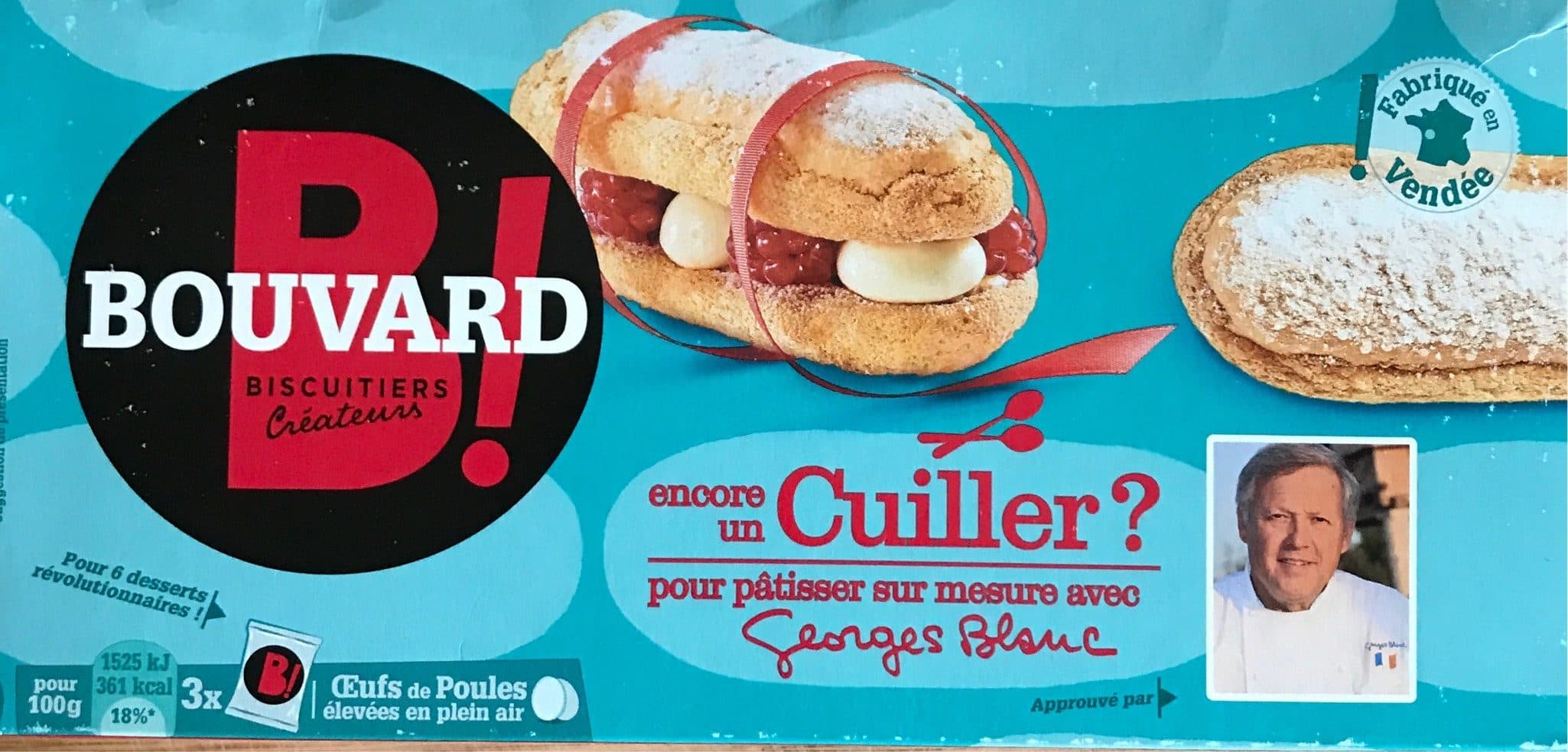 Biscuits Bouvard Biscuits Cuiller packshot