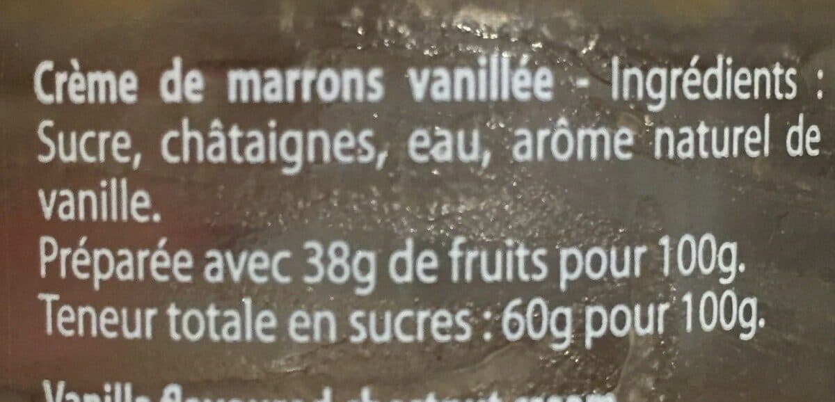 Léonce Blanc Crème de Marrons Vanillée packshot