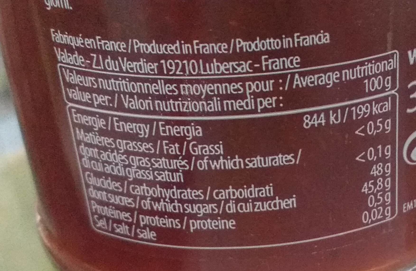 Leonce Blanc Confiture de fraises packshot