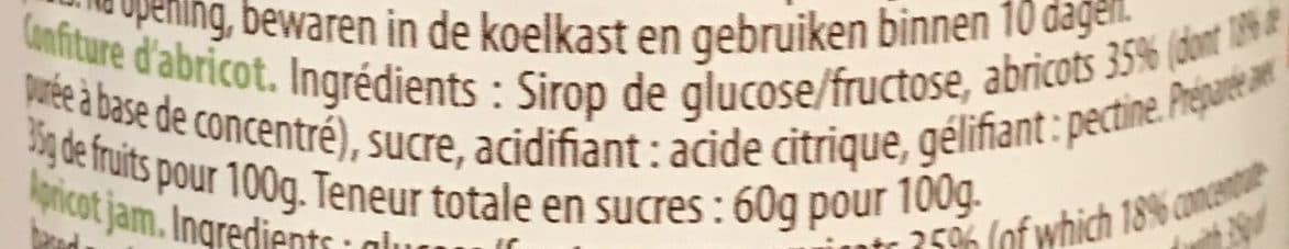 Valade En Correze Confiture d'abricot packshot