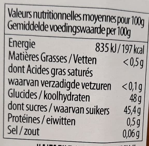 Valade Préparation aux Abricots BIO packshot
